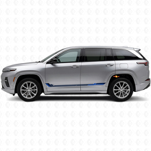 Adesivo Vinile con Strisce Laterali Stile Racing per Jeep Wagoneer S 2024+_2