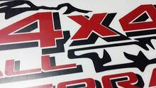 Set di Adesivi in Vinile Toyota SR5 4x4 All Terrain Mountain Side_3