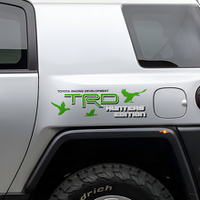 Adesivi laterali in vinile TRD Hunters Edition per Toyota FJ Cruiser_3