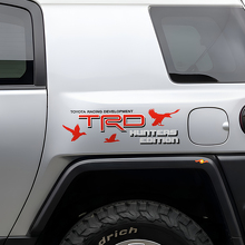 Adesivi laterali in vinile TRD Hunters Edition per Toyota FJ Cruiser_4