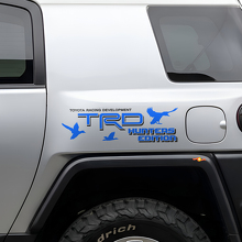 Set di Decalcomanie Laterali in Vinile TRD Hunters Edition per Toyota FJ Cruiser_2