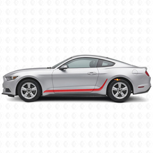 Adesivo Laterale a Strisce Decorate per Musclecar Mustang_3