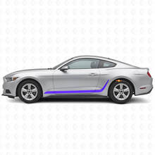 Kit di adesivi laterali a strisce decorate per Musclecar Mustang_2