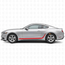 Kit di adesivi laterali a strisce decorate per Musclecar Mustang_3