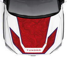 Adesivo in Vinile Kit Completo Mappa Topografica per Toyota Tundra Hybrid 2023_4