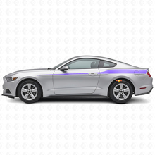 Adesivo in Vinile Decorato con Strisce Laterali per Musclecar Mustang 2015-20_2