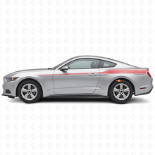 Adesivo in Vinile Decorato con Strisce Laterali per Musclecar Mustang 2015-20_3