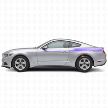 Kit di Adesivi in Vinile Decorati Personalizzati per Strisce Laterali per Musclecar Mustang 2015-20_2