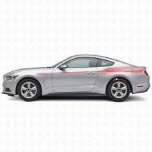 Kit di Adesivi in Vinile Decorati Personalizzati per Strisce Laterali per Musclecar Mustang 2015-20_3