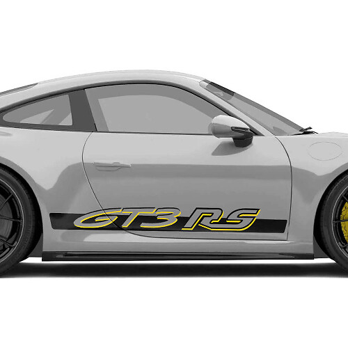 Kit Adesivi Strisce Laterali GT3RS in Vinile per Porsche 991 992 GT3RS
