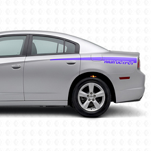 Adesivo in vinile strisce laterali High Output per Dodge Charger 2011-2014_2