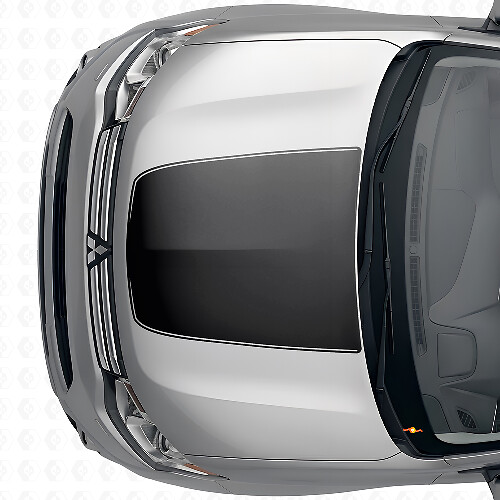 Striscia Centrale Cofano Adesivo in Vinile per Mitsubishi Outlander 2012-2014_1