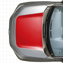 Adesivo in Vinile Centrale per Cofano per Toyota RAV4 2019-2024_4