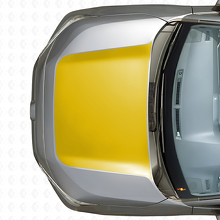 Adesivo in Vinile Centrale per Cofano per Toyota RAV4 2019-2024_5