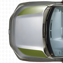 Adesivo in Vinile con Strisce Doppie Cofano per Toyota RAV4 2019-2024_3
