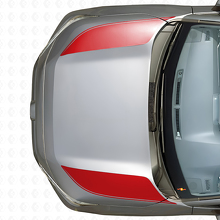 Adesivo in Vinile con Strisce Doppie Cofano per Toyota RAV4 2019-2024_4