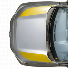 Adesivo in Vinile con Strisce Doppie Cofano per Toyota RAV4 2019-2024_5