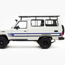 Kit di Adesivi in Vinile a Strisce Laterali Stile Vintage Per Toyota Land Cruiser J75_3