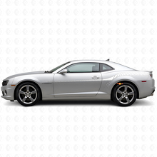 Kit Adesivi Vinilici Strisce Laterali Stile Racing Per Chevrolet Camaro 2010-2013_5