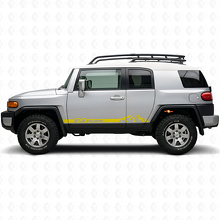 Adesivo in Vinile a Strisce per Minigonne Mountain Style per Toyota FJ Cruiser_6