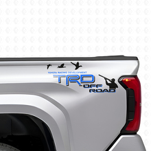 Set di Adesivi in Vinile Laterali TRD Off Road Duck Hunter per Camion Toyota_4