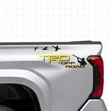 Set di Adesivi in Vinile Laterali TRD Off Road Duck Hunter per Camion Toyota_8