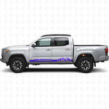 Adesivo in Vinile per Minigonne Mountain Style per Toyota Tacoma 2016-2023_2