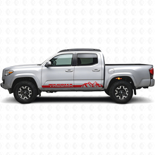 Adesivo in Vinile per Minigonne Mountain Style per Toyota Tacoma 2016-2023_4