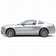 Kit di adesivi in vinile con strisce laterali ad alte prestazioni 5.0 per Musclecar Musclecarmodel 2010-2014_4