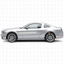 Kit di Adesivi in Vinile con Strisce Laterali e Logo Cavallo per Musclecar Musclecarmodel 2010-2014_4