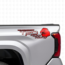 Set di Adesivi Laterali Posteriori in Vinile TRD Off Road Eagle per Camion Toyota_3