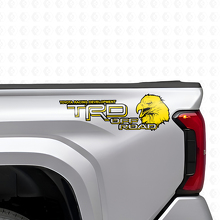 Set di Adesivi Laterali Posteriori in Vinile TRD Off Road Eagle per Camion Toyota_4