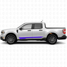 Kit Adesivi Vinile Strisce Laterali Porta Doppia per Musclecar Maverick 2022-26_2