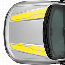 Kit Adesivi in Vinile per Strisce sul Cofano per Musclecar Maverick 2022-26_6