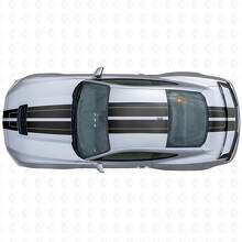 Kit di adesivi vinilici laterali integrali a strisce da corsa per Musclecar Musclecarmodel 2024-26_3