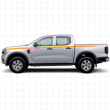 Kit adesivi in vinile con strisce laterali marchio retrò per Musclecar Ranger 2024-26_3
