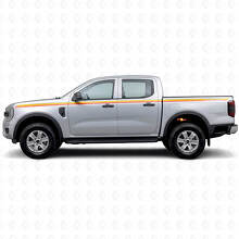 Kit di decalcomanie in vinile personalizzate a strisce sottili laterali per Musclecar Ranger 2024-2026_4