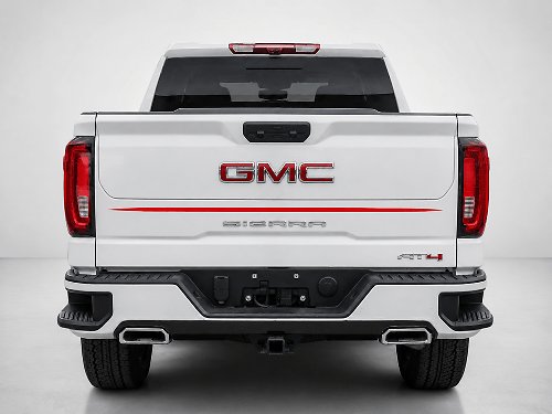 Strisce Adesive Per Portellone Posteriore Per GMC Sierra 1500 AT4X Adesivo in Vinile Per Grafica GMC Sierra