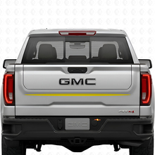 Strisce Adesive Per Portellone Posteriore Per GMC Sierra 1500 AT4X Adesivo in Vinile Per Grafica GMC Sierra_2
