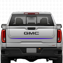 Strisce Adesive Per Portellone Posteriore Per GMC Sierra 1500 AT4X Adesivo in Vinile Per Grafica GMC Sierra_4