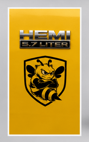 Coppia adesivi vinile fender per camion Dodge Ram Ape Grumpy Bee Concept #78 per Dodge Ram 1500 2500 3500