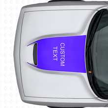 Adesivo in vinile per presa d'aria cofano personalizzato oscurata per Dodge Challenger 2015+_2