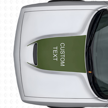 Adesivo in vinile per presa d'aria cofano personalizzato oscurata per Dodge Challenger 2015+_3