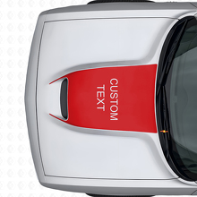 Adesivo in vinile per presa d'aria cofano personalizzato oscurata per Dodge Challenger 2015+_4