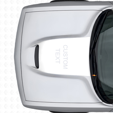 Adesivo in vinile per presa d'aria cofano personalizzato oscurata per Dodge Challenger 2015+_5