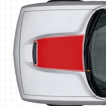 Adesivo Vinilico Contorno Nero Opaco per Cofano Dodge Challenger 2015+_4