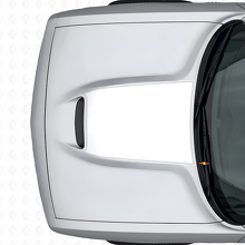 Adesivo Vinilico Contorno Nero Opaco per Cofano Dodge Challenger 2015+_5