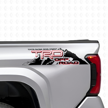 Adesivi in Vinile Stile Fuoristrada TRD Mountain Side per Camion Toyota_4
