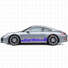 Kit Adesivi in Vinile Strisce Laterali Classic Style Turbo RS per Porsche 911 991_2