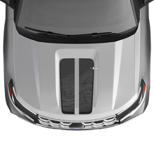 Kit Adesivi in Vinile con Strisce Topografiche per Cofano per Musclecar Explorer ST 2020-26_2